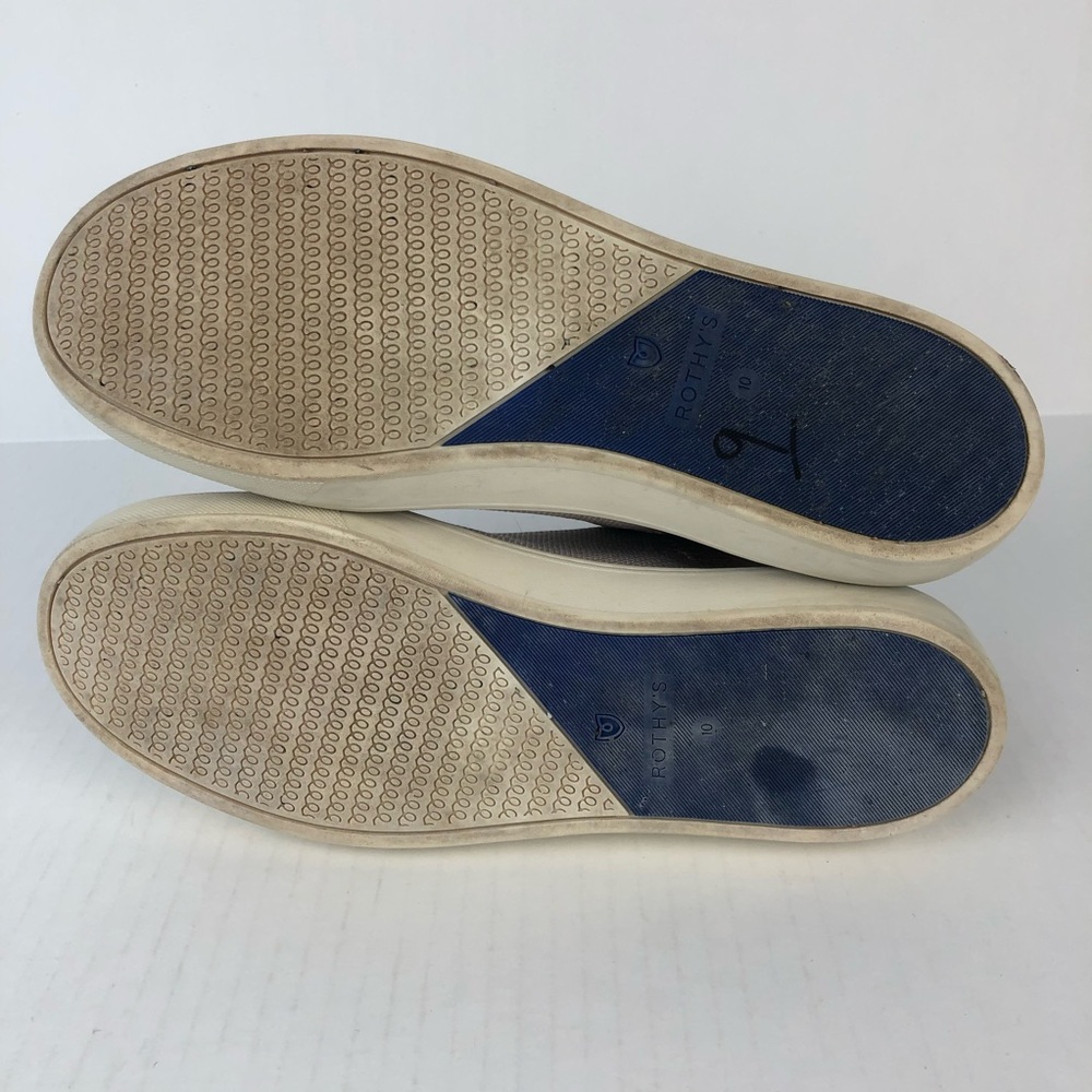 Rothy's The Chelsea Slip On Gray Ankle Knit High Top Sneaker - Picture 7 of 10